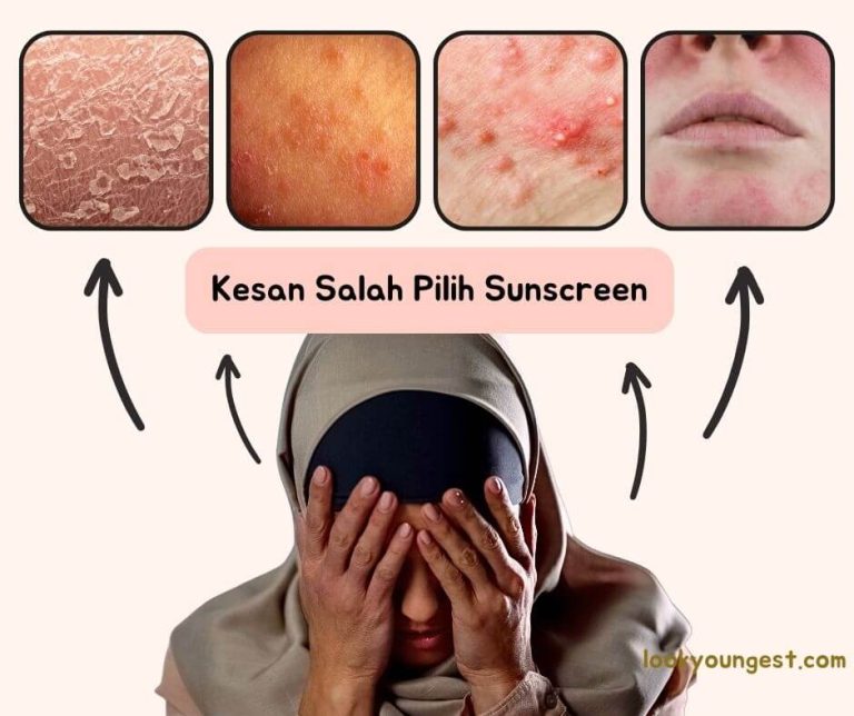 Kesan salah pilih sunscreen